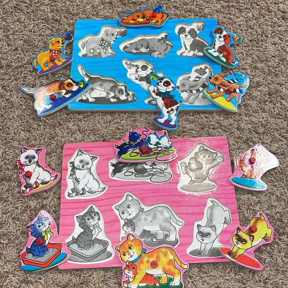 Two wooden puzzles - Picture 2 of 2